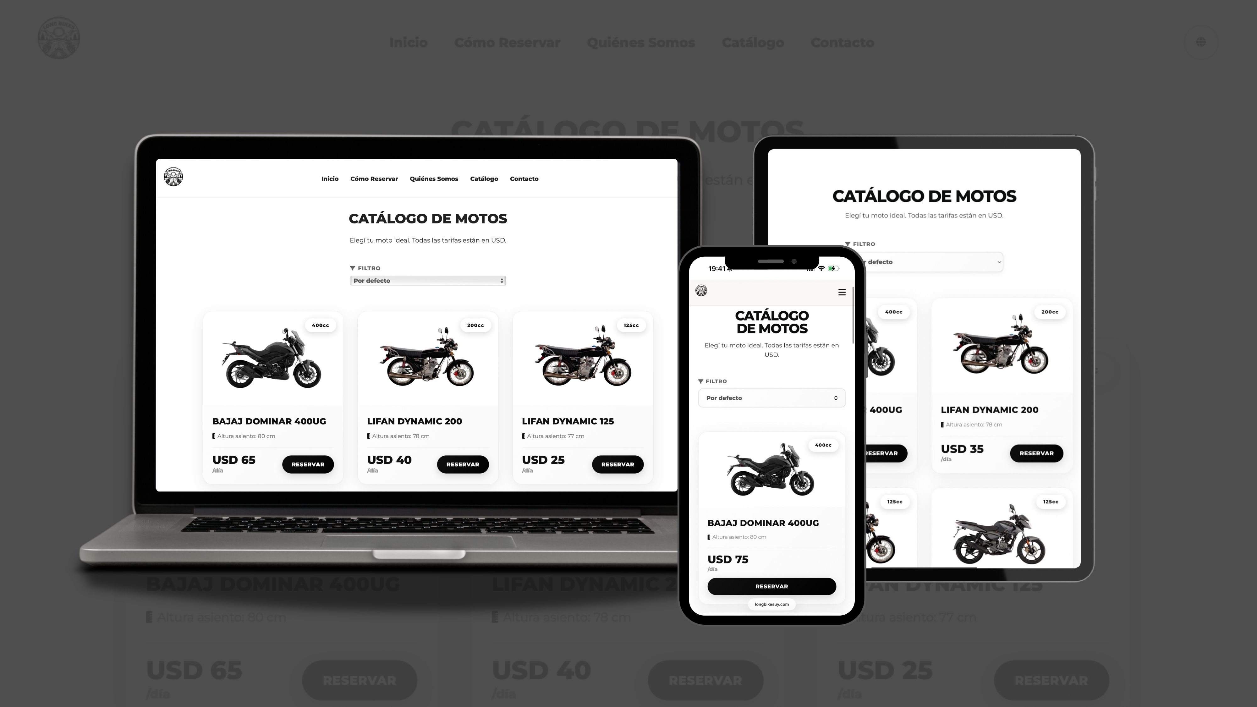 Proyecto web Long Bikes