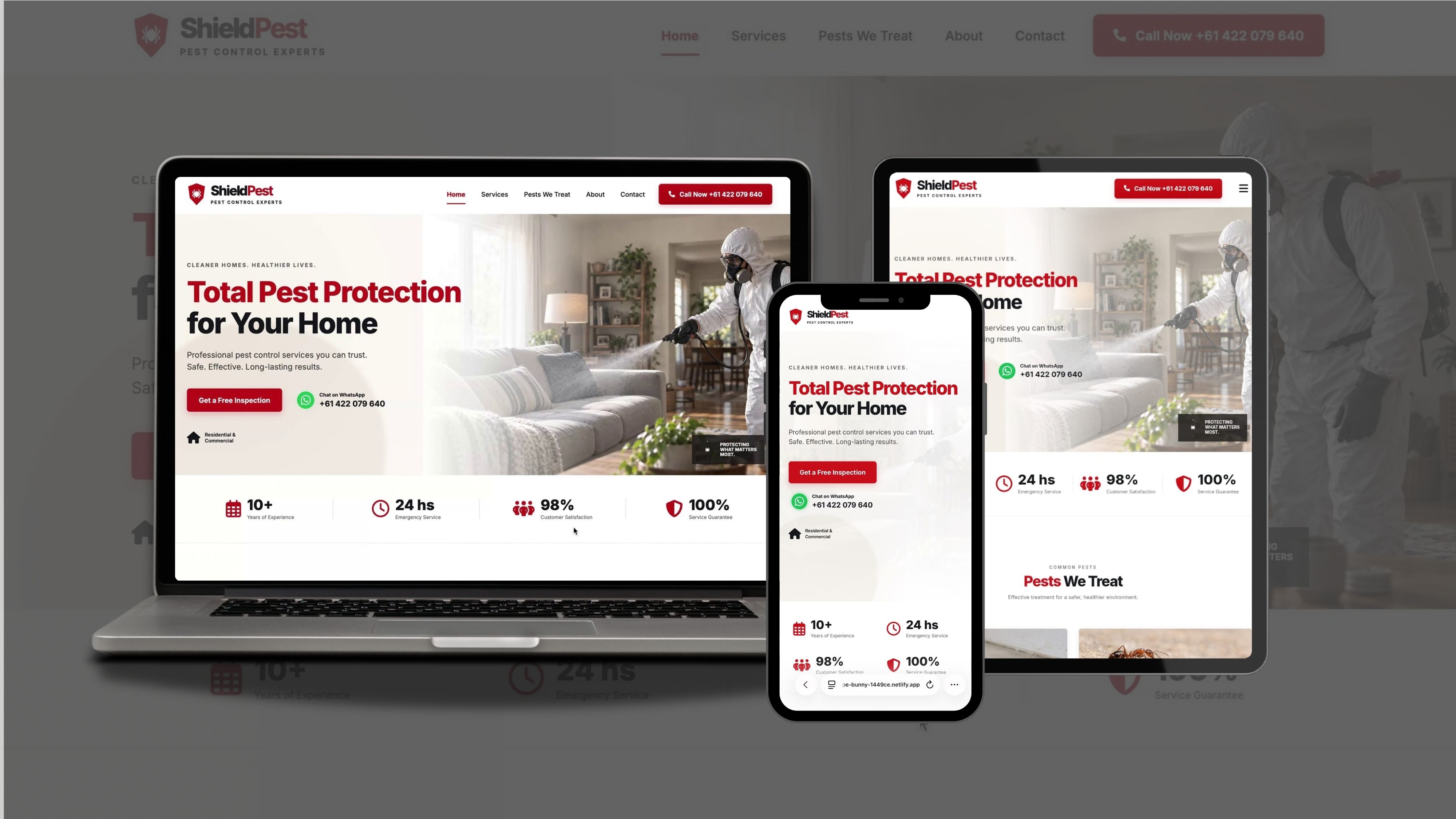 Proyecto web ShieldPest